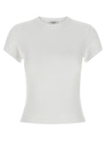 Saint Laurent White Cotton T-Shirt