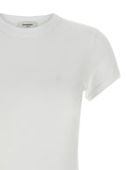Saint Laurent White Cotton T-Shirt