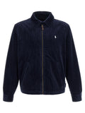 Polo Ralph Lauren Blue Cotton Full-Length Jacket