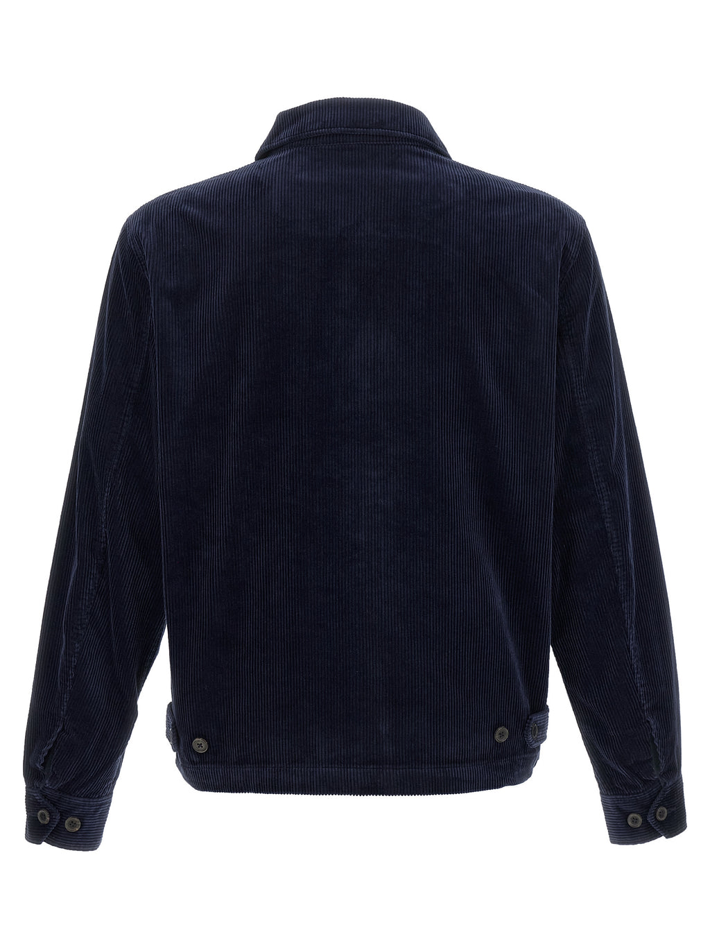 Polo Ralph Lauren Blue Cotton Full-Length Jacket