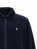 Polo Ralph Lauren Blue Cotton Full-Length Jacket