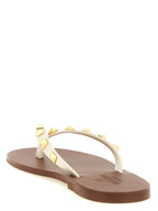 Valentino Garavani White Calfskin Slides
