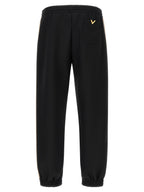 Valentino Garavani Black Polyester Athletic Pants