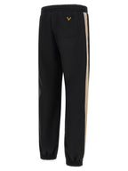 Valentino Garavani Black Polyester Athletic Pants