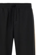 Valentino Garavani Black Polyester Athletic Pants