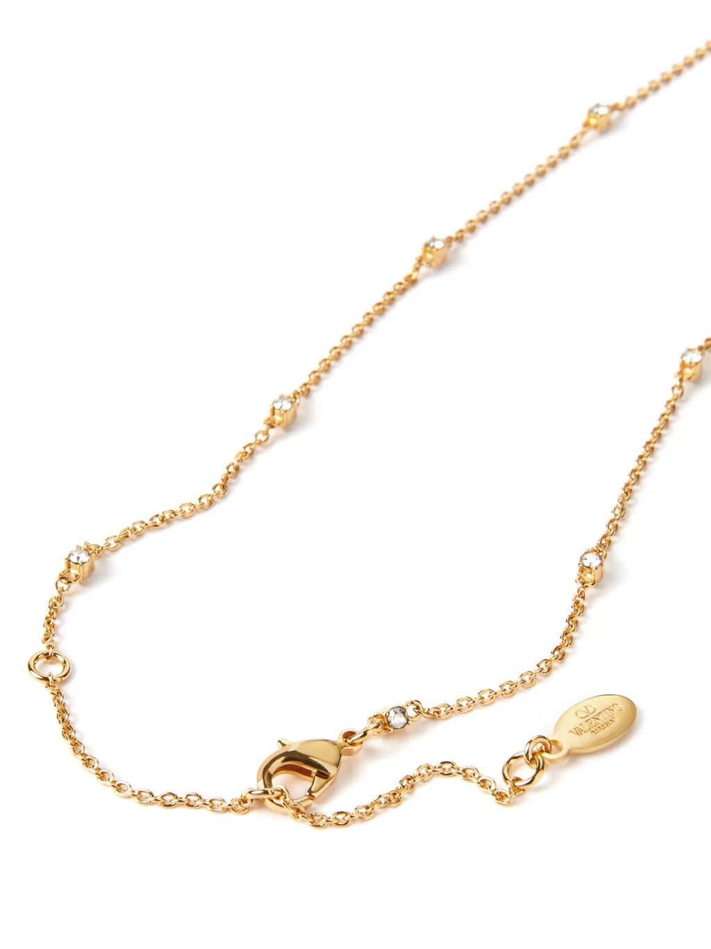 Valentino Garavani Gold Brass Necklace