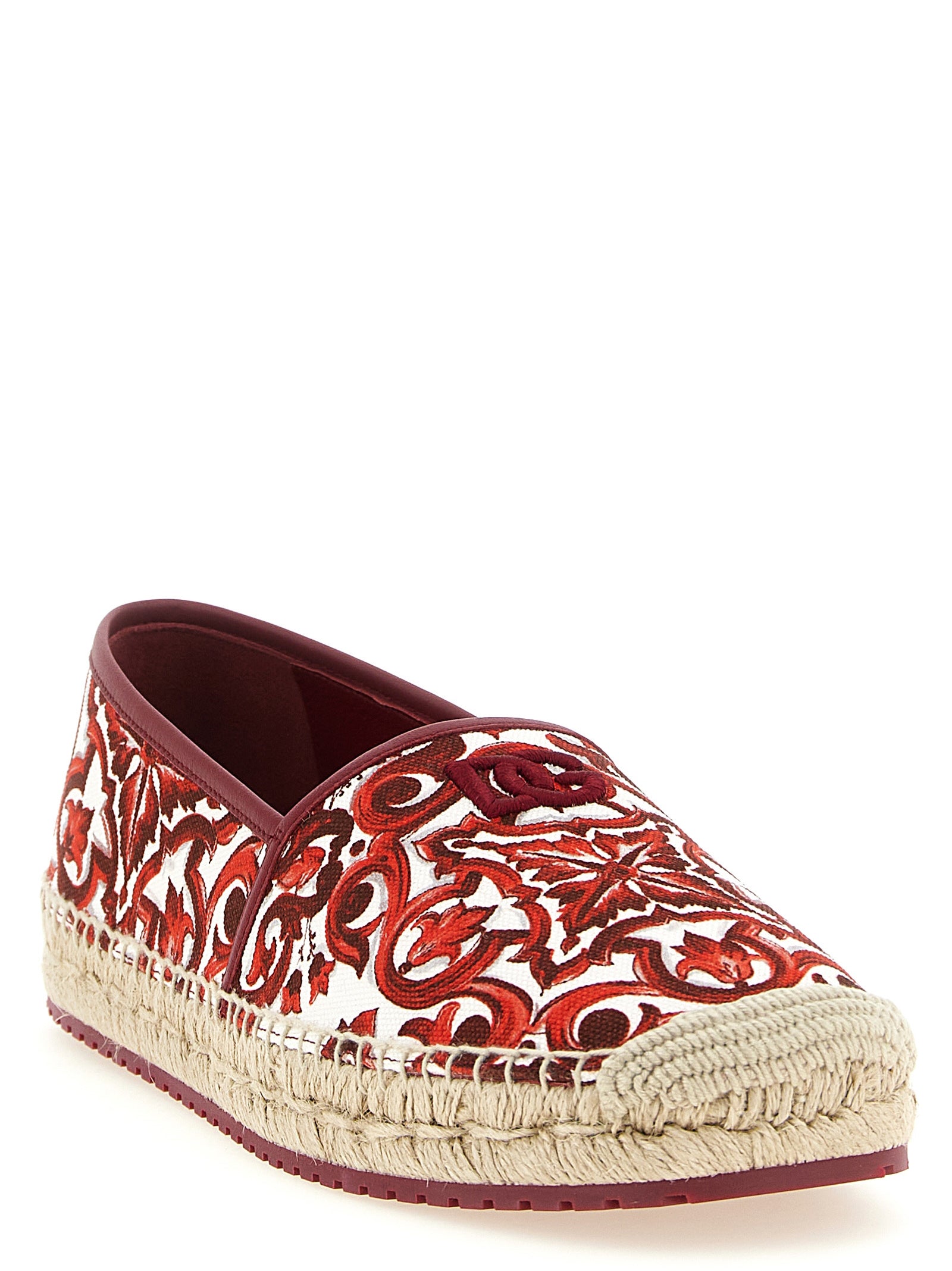 Dolce & Gabbana Multicolor Cotton Espadrilles