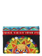 Dolce & Gabbana Multicolor Cotton Cardholder