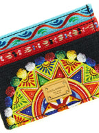 Dolce & Gabbana Multicolor Cotton Cardholder