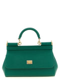 Dolce & Gabbana Bicolor Calfskin Handbag