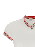 Versace Red Cotton Sportswear