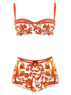 Dolce & Gabbana Orange Polyamide Bikini