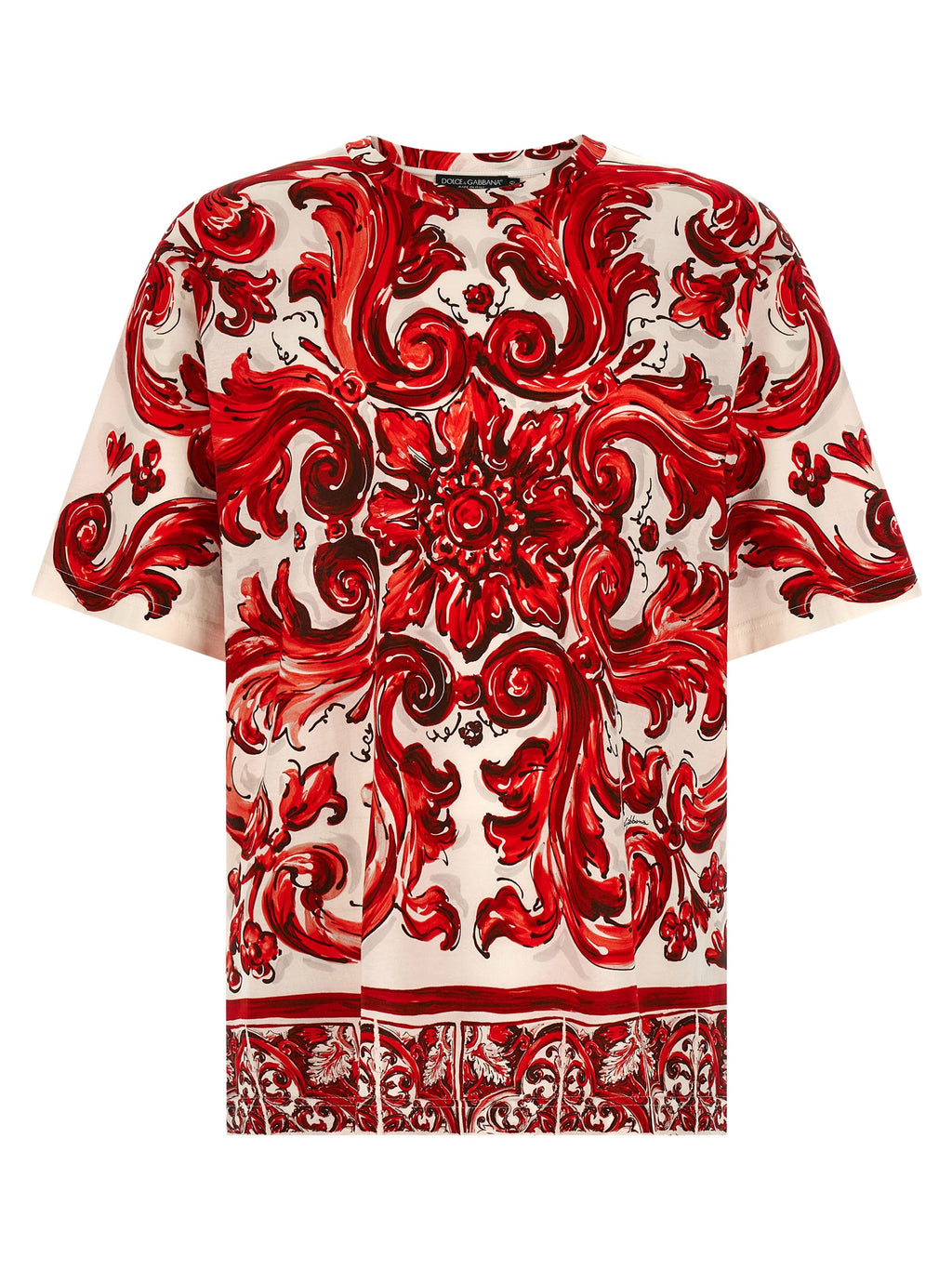Dolce & Gabbana Multicolor Cotton T-Shirt