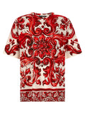Dolce & Gabbana Multicolor Cotton T-Shirt