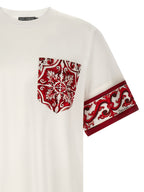Dolce & Gabbana Red Cotton T-Shirt