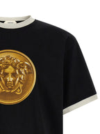 Versace Black Cotton T-Shirt