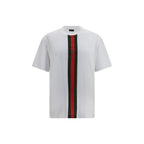 Gucci White Cotton T-Shirt