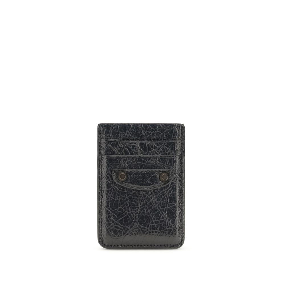 Balenciaga Black Lamb Ovis Aries Wallet