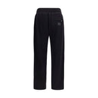 Dolce & Gabbana Black Cotton Joggers (Workout Pants)