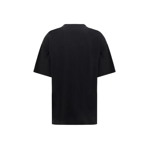Balenciaga Black Cotton T-Shirt