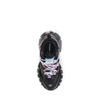 Balenciaga Black Polyester Athletic Sneakers