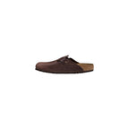 Birkenstock Brown Leather Flat Sandals
