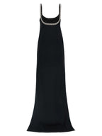 Tom Ford Black Acetate Long Dress