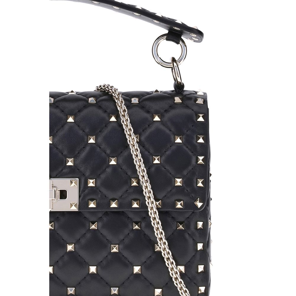 Valentino Garavani Black Lamb Ovis Aries Handbag