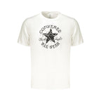 Converse White Cotton Men's T-Shirt