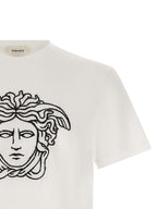 Versace Bicolor Cotton T-Shirt