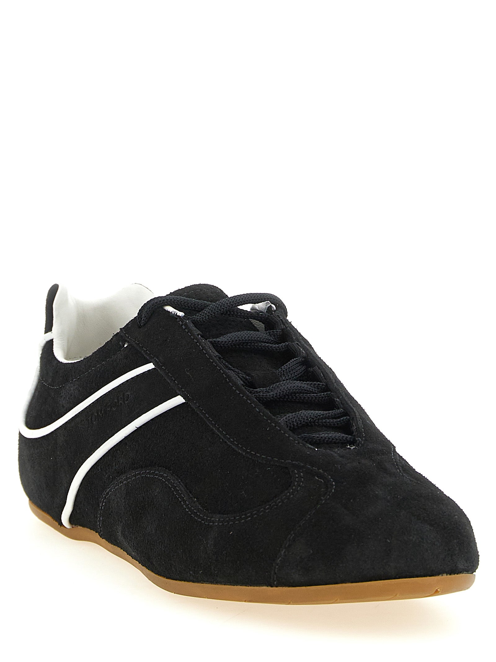 Tom Ford Bicolor Calfskin Sneakers