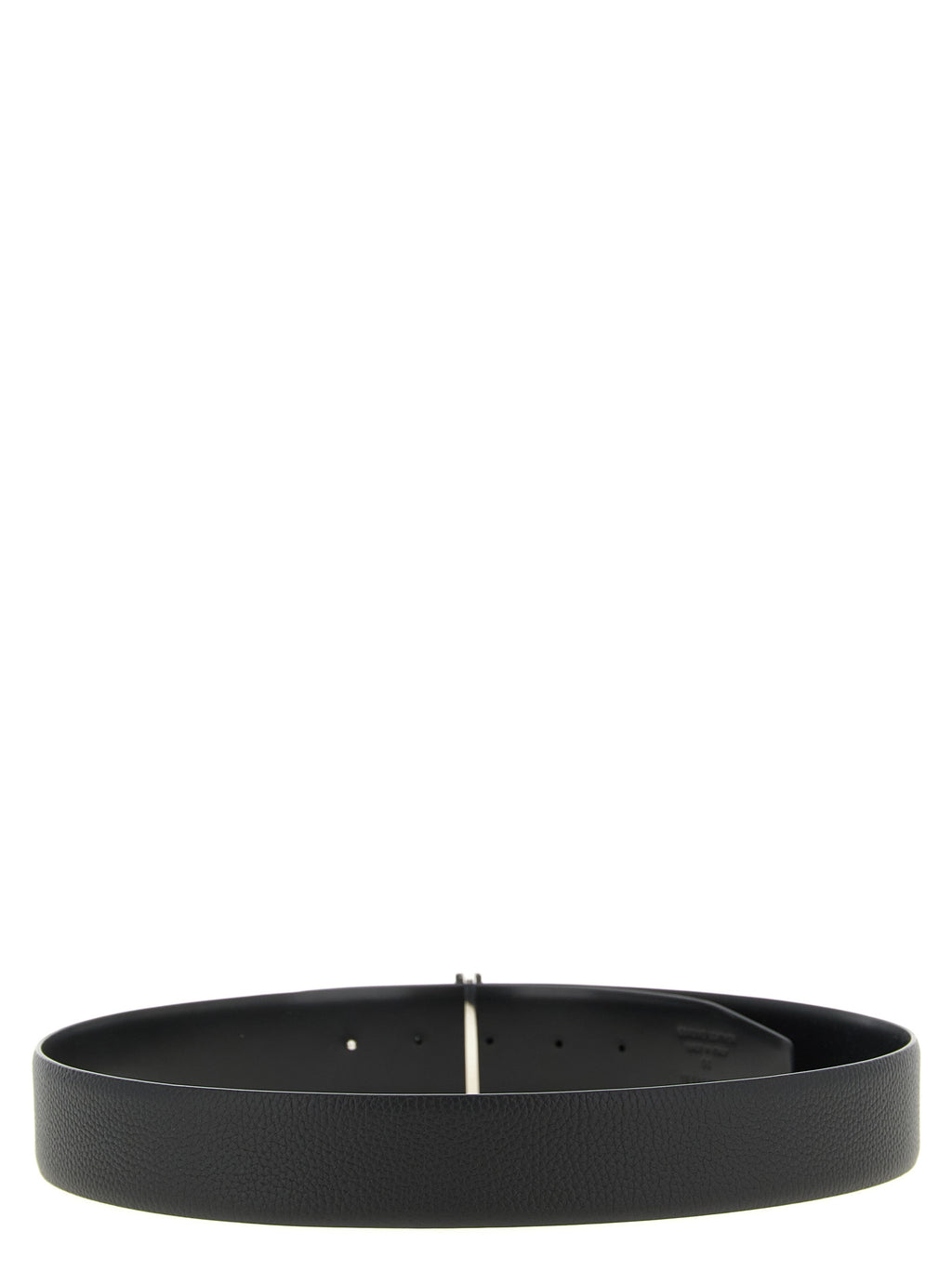 Tom Ford Black Calfskin Regular Belt