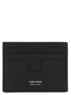 Tom Ford Black Calfskin Cardholder