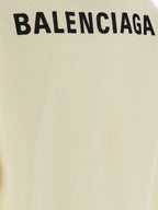 Balenciaga Beige Cotton Sweatshirt