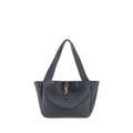Saint Laurent Black Calf Leather Bos Taurus Shoulder Bag