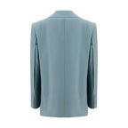 Chloé Bicolor Wool Oves Aries Blazer