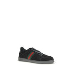 Gucci Black Fabric Athletic Sneakers