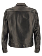 Tom Ford Black Lamb Leather Leather Jacket
