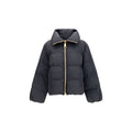 Balmain Black Viscose Full-Length Jacket