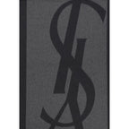 Saint Laurent Gray Silk Scarf