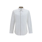 Burberry White Cotton Dress Shirt