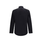 Burberry Black Cotton Dress Shirt