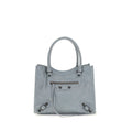 Balenciaga Blue Lamb Ovis Aries Shoulder Bag