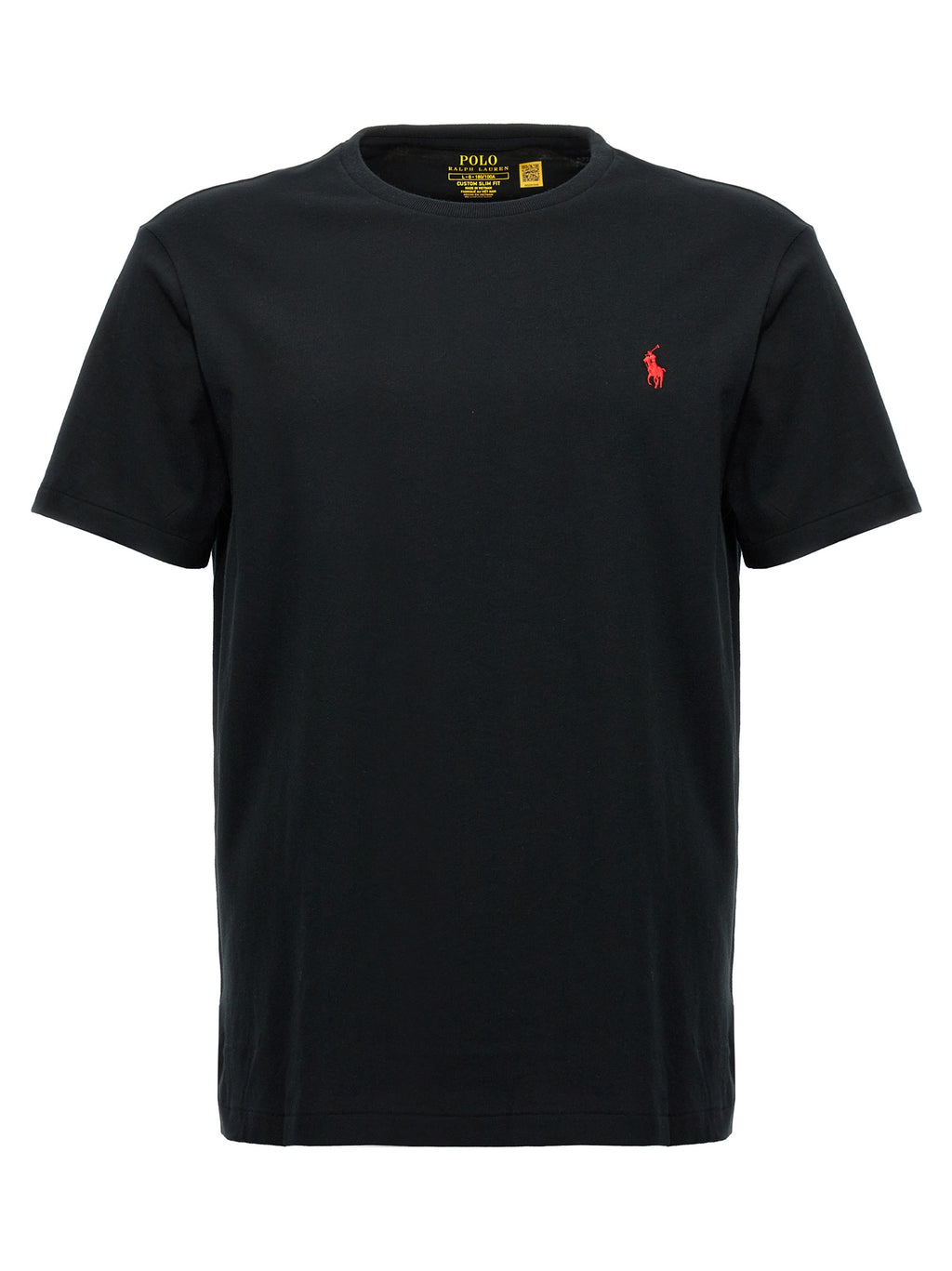 Polo Ralph Lauren Black Cotton T-Shirt