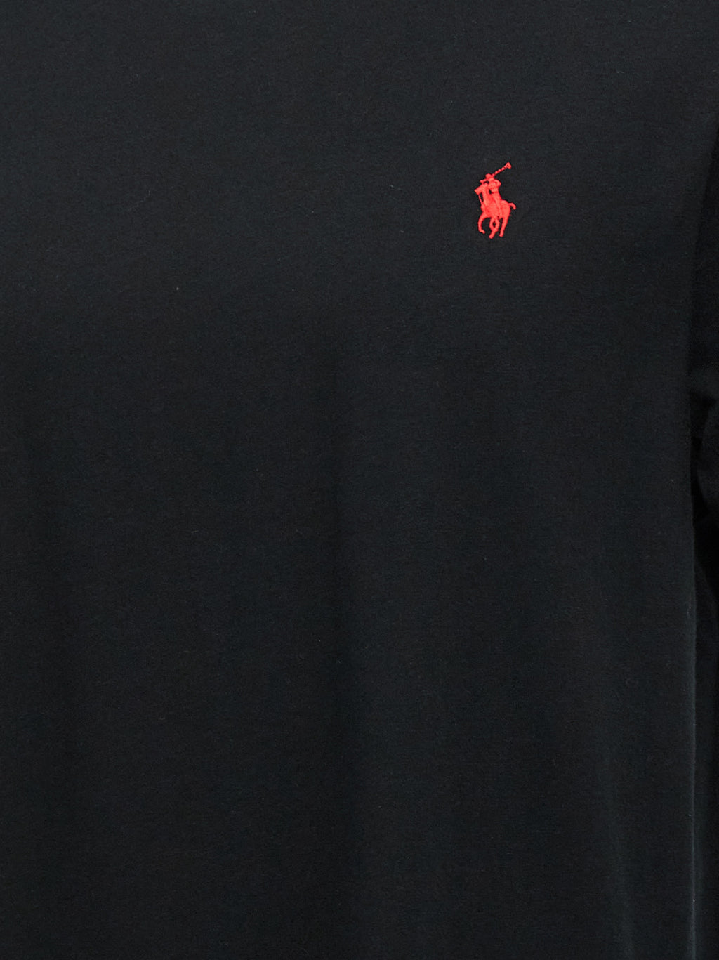Polo Ralph Lauren Black Cotton T-Shirt