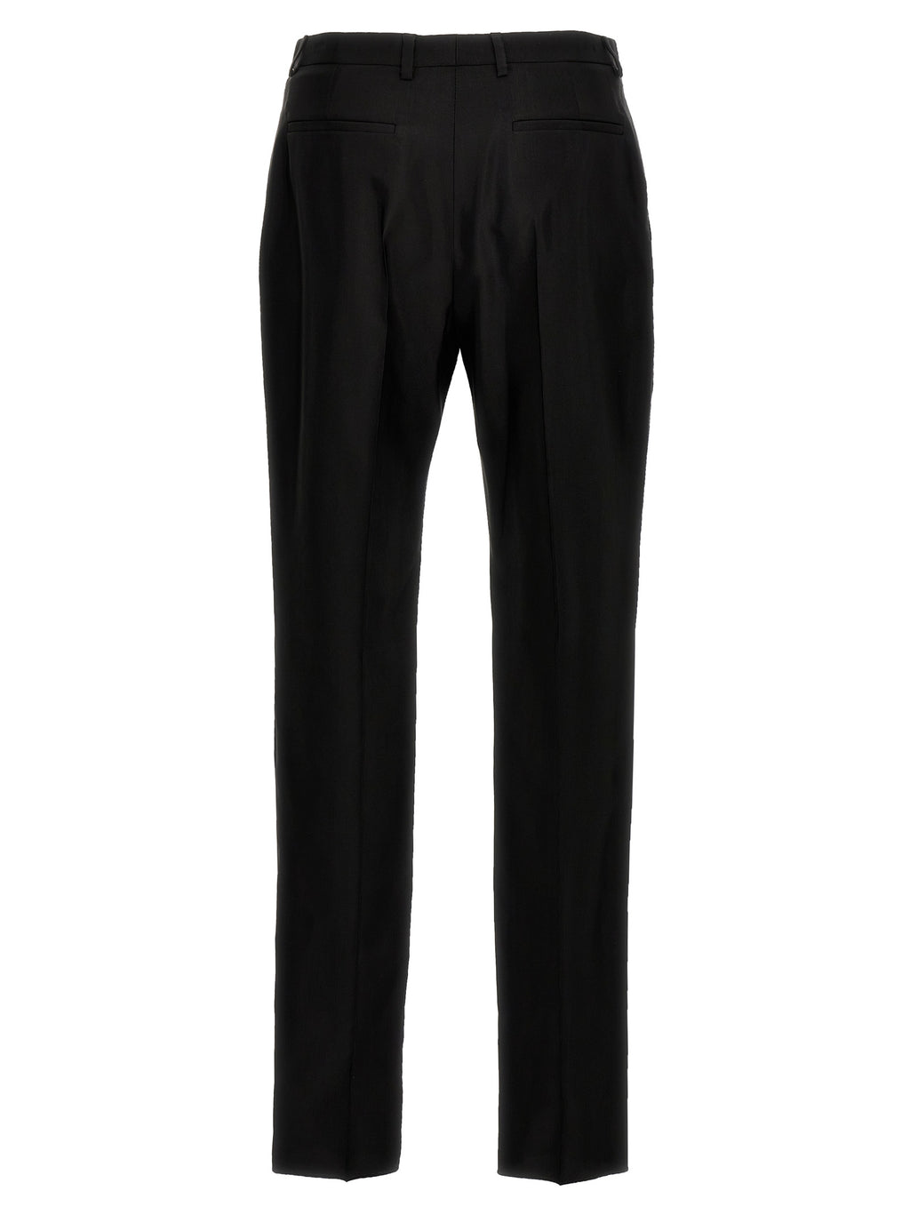 Saint Laurent Black Acetate Dress Pants