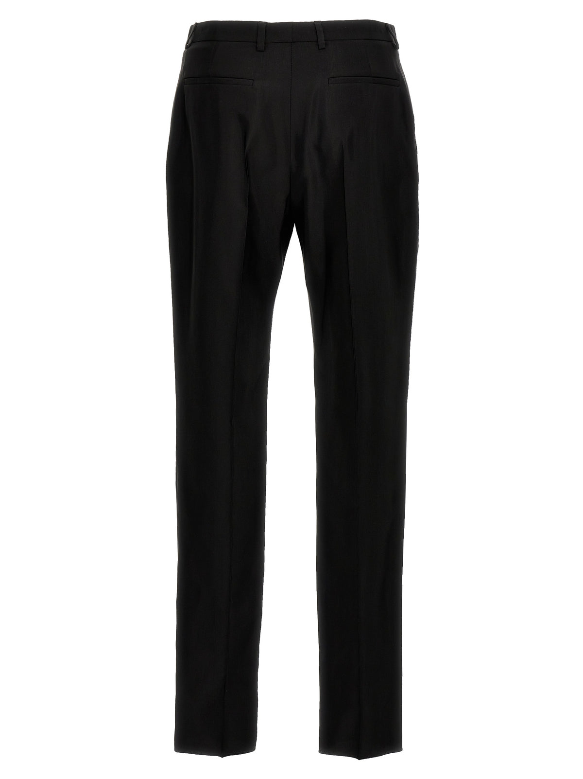 Saint Laurent Black Acetate Dress Pants