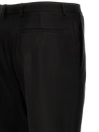 Saint Laurent Black Acetate Dress Pants