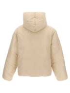 Jacquemus White Polyamide Full-Length Jacket