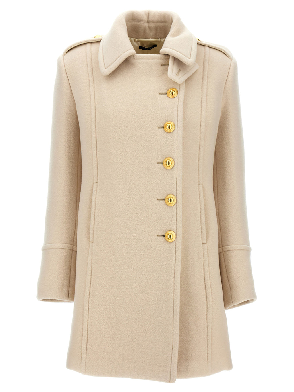 Tom Ford White Wool Coat